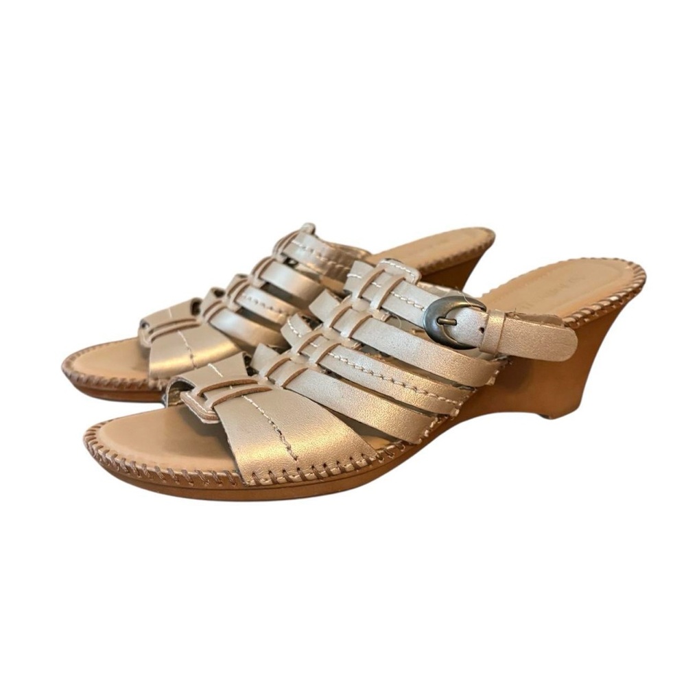 St. John’s Bay Gold Sandals